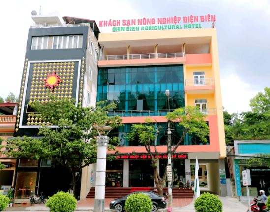 Khách Sạn Nông Nghiệp Điện Biên. Địa chỉ: 679 Võ Nguyên Giáp, Phường Tân Thanh, TP. Điện Biên Phủ, Điện Biên