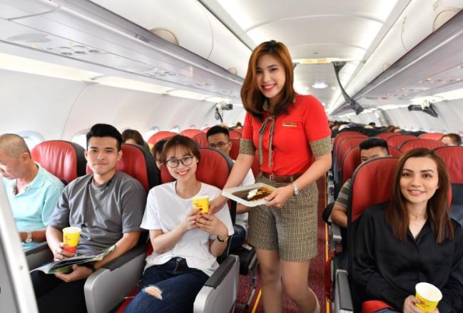 Các hạng vé máy bay của VietJet Air