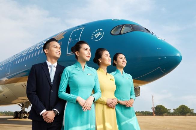 Đội ngũ tiếp viên Vietnam Airlines